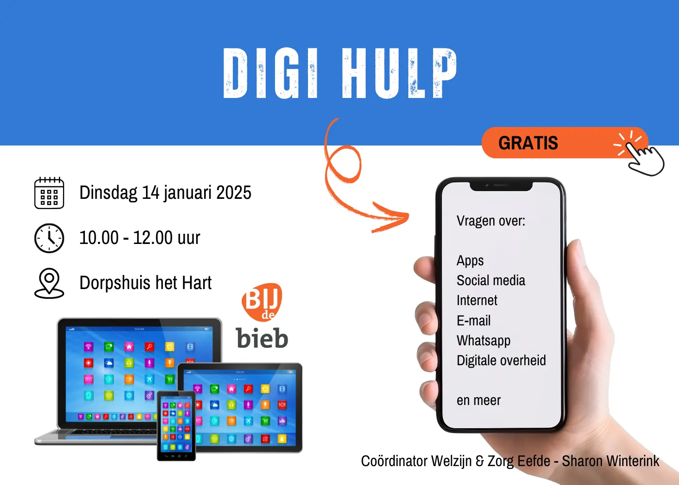 Digi hulp in het Hart Eefde