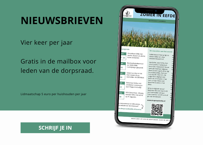 Dorpsraad Eefde Nieuwsbrieven