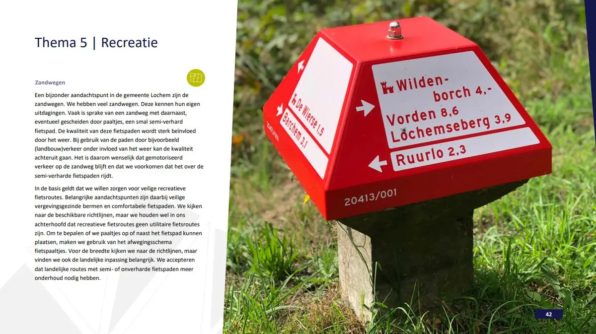 Fietsplan gemeente Lochem 2024-2025