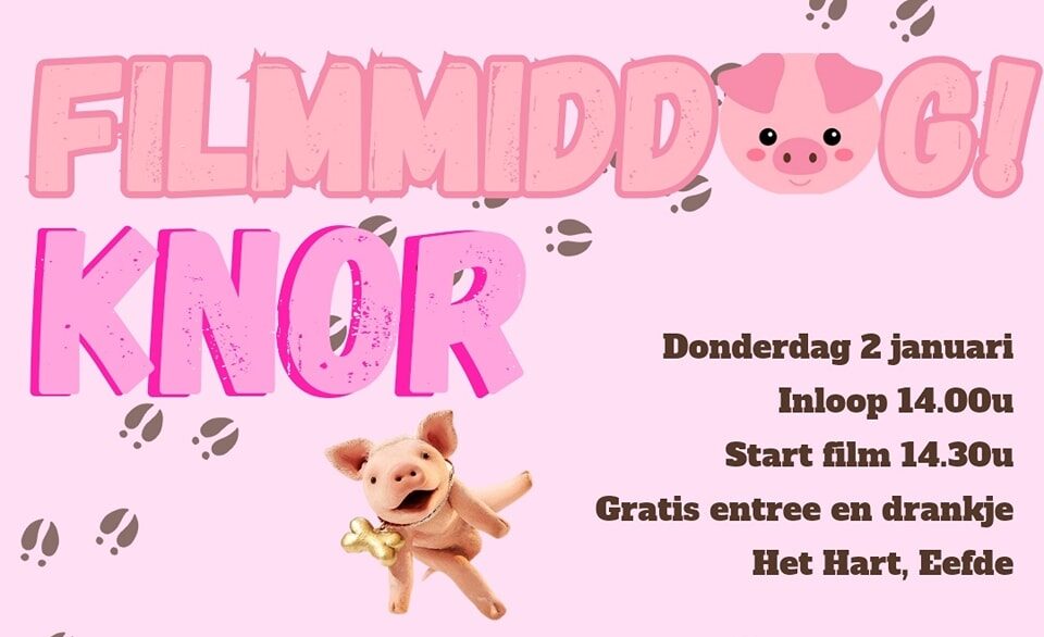 Kinderfilm KNOR in Het Hart - Dorpsraad Eefde