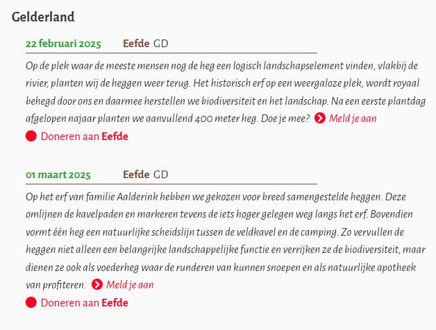 Hoop Heggen in Eefde