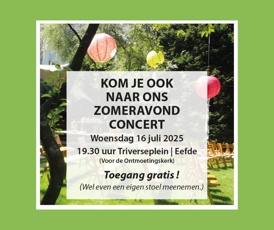 Zomeravond Concert Concordia